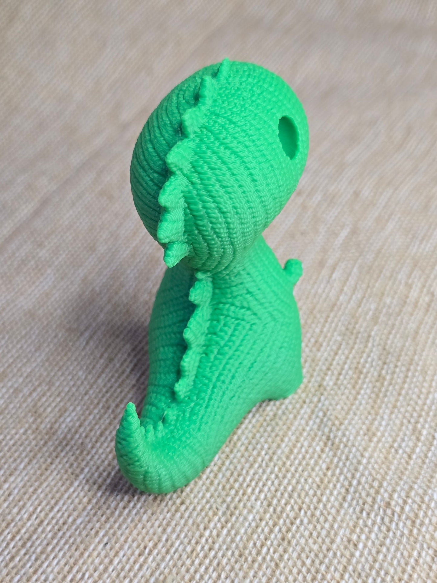 Cute T-Rex knit 3D print toy