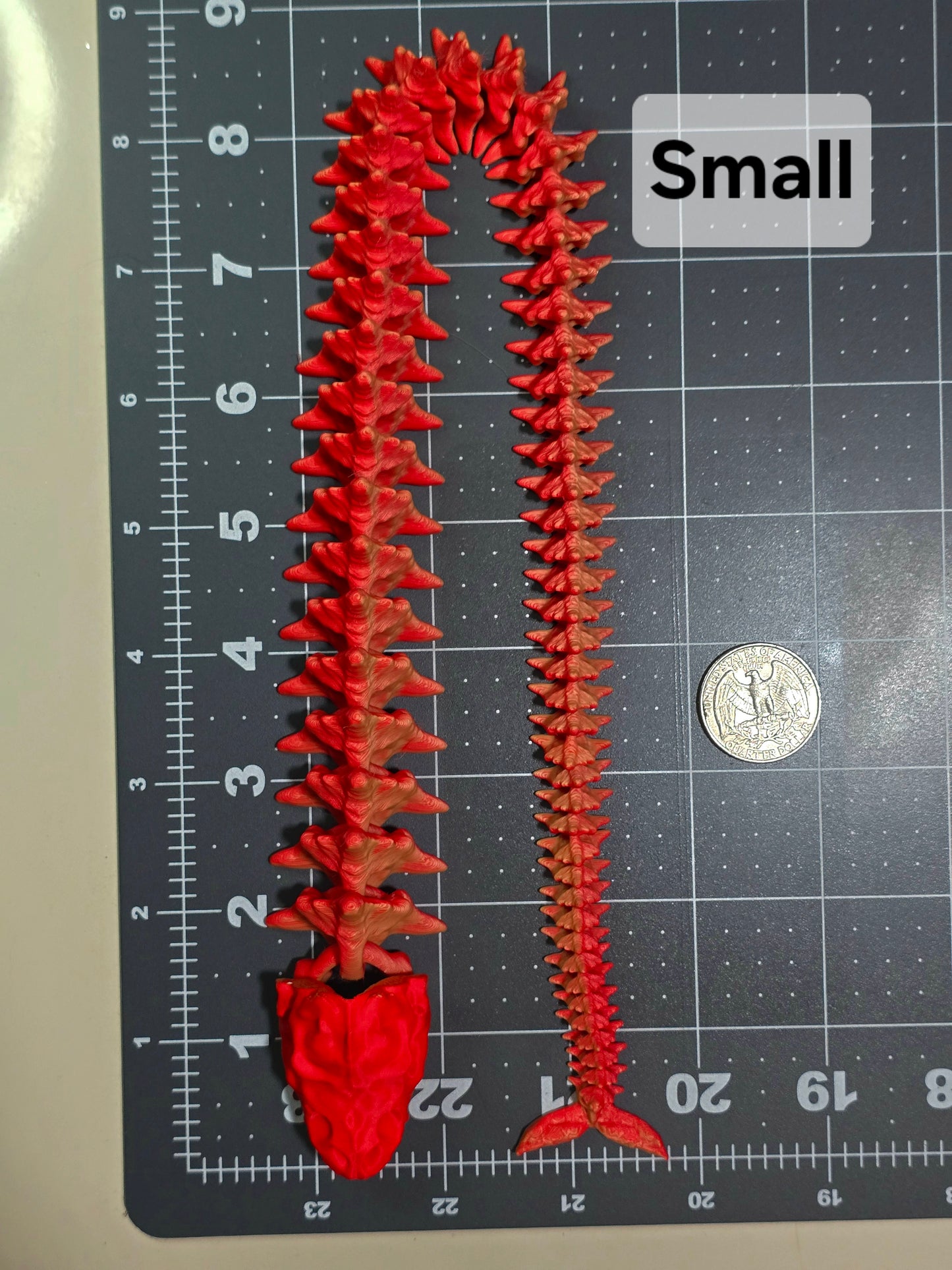 Lava Basilisk Skeleton