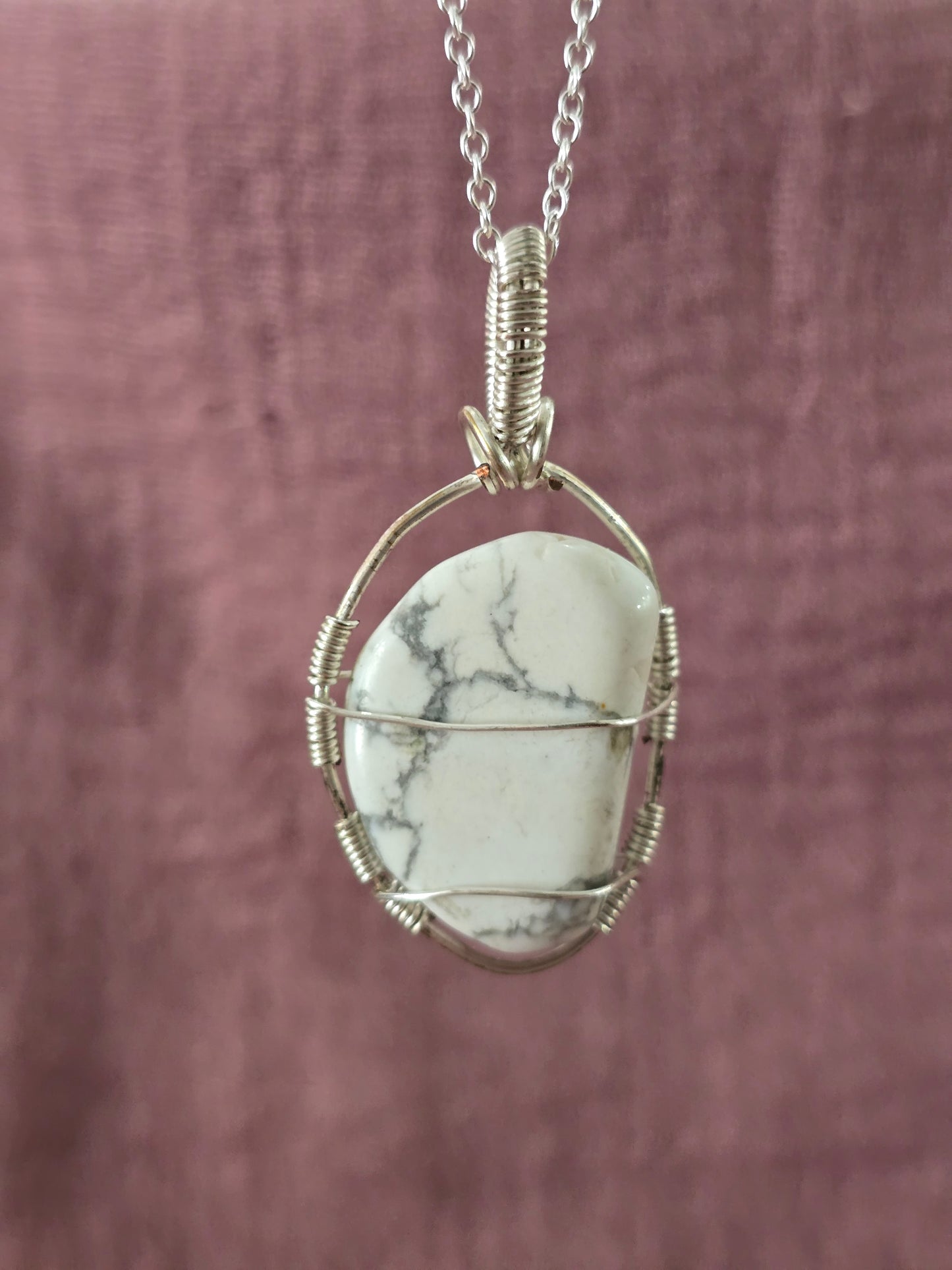Howlite Stone Pendant