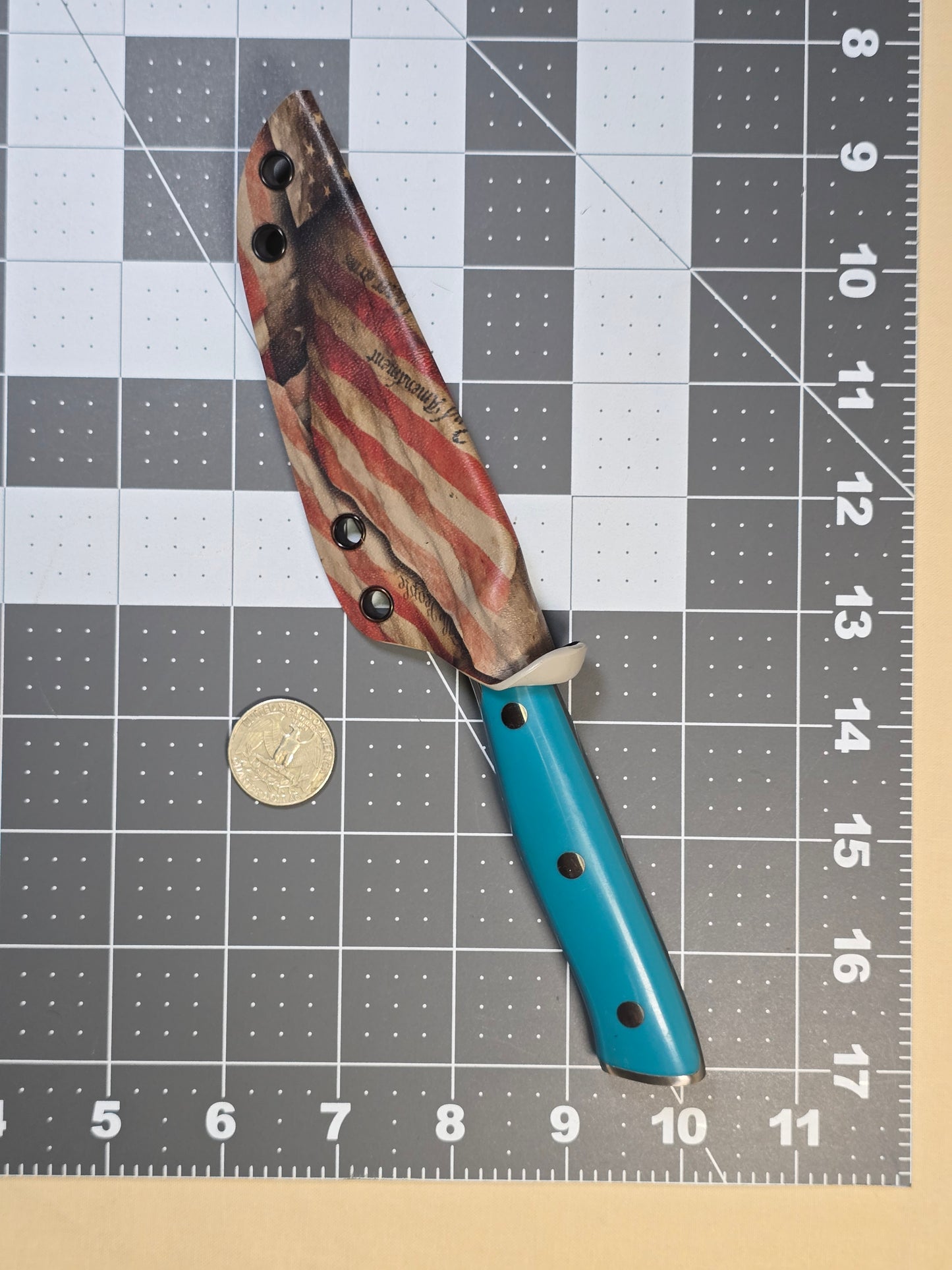 American flag- Pioneer Woman Letter Opener revamp