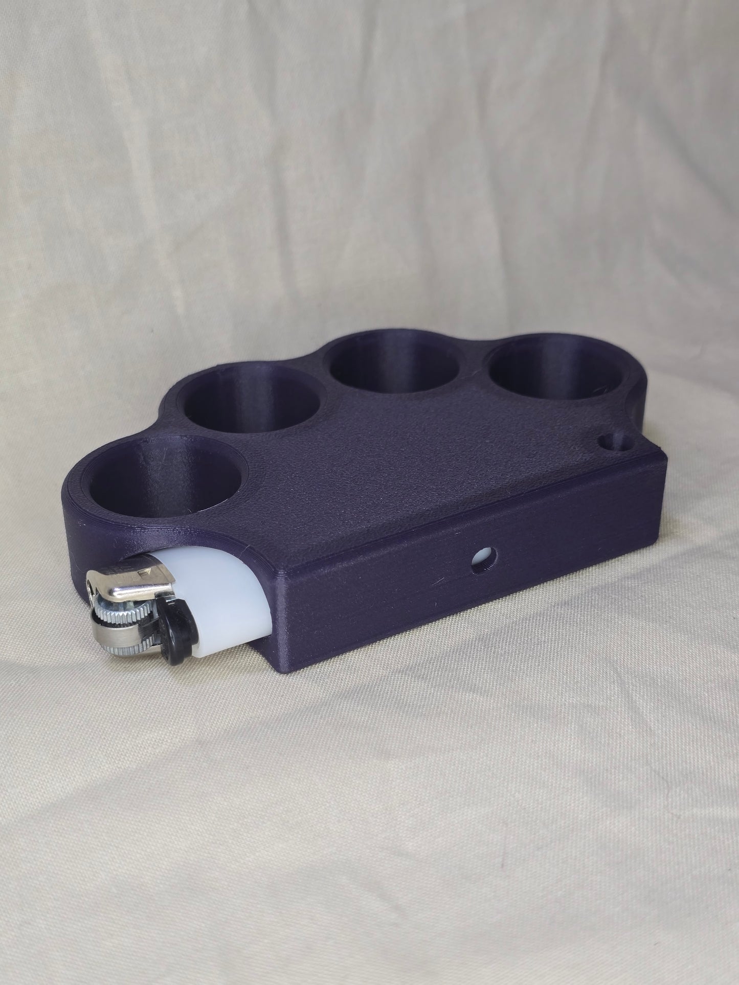 PURPLE- Bic lighter housing
