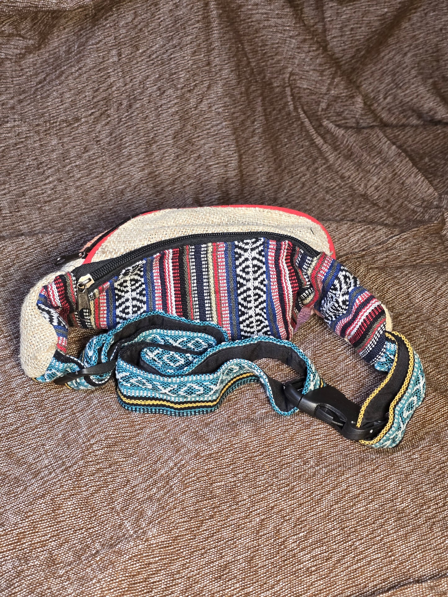 Fanny pack - Blue Mushroom5