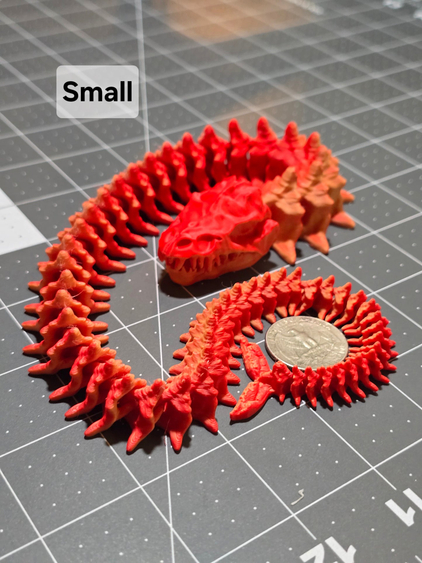 Lava Basilisk Skeleton