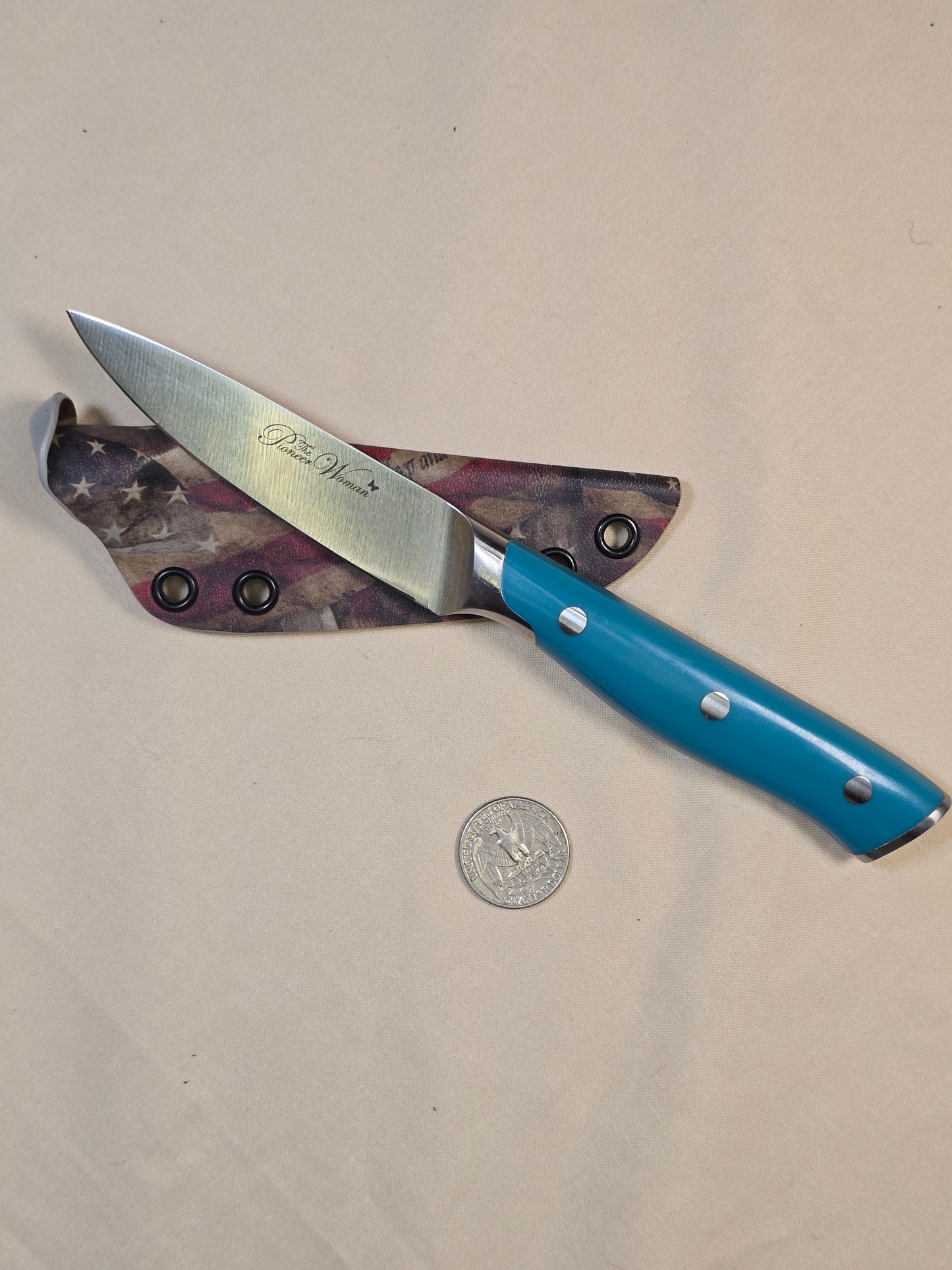 American flag- Pioneer Woman Letter Opener revamp