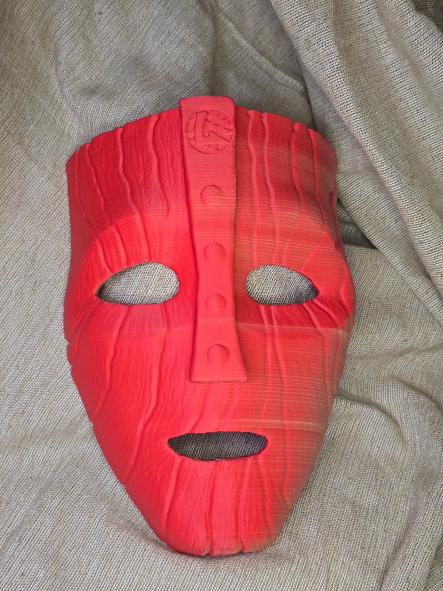 The Mask - Red/ Orange