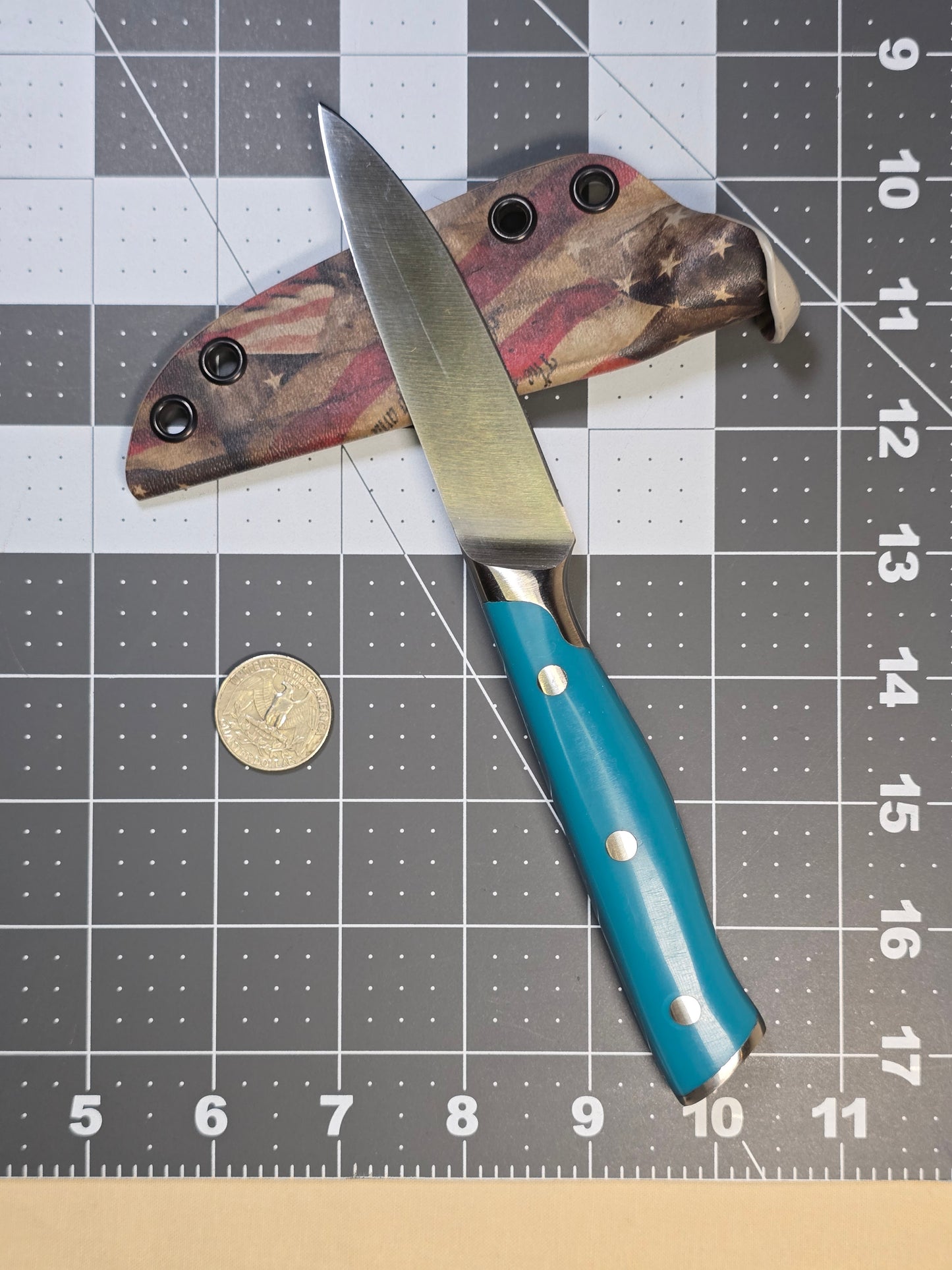American flag- Pioneer Woman Letter Opener revamp