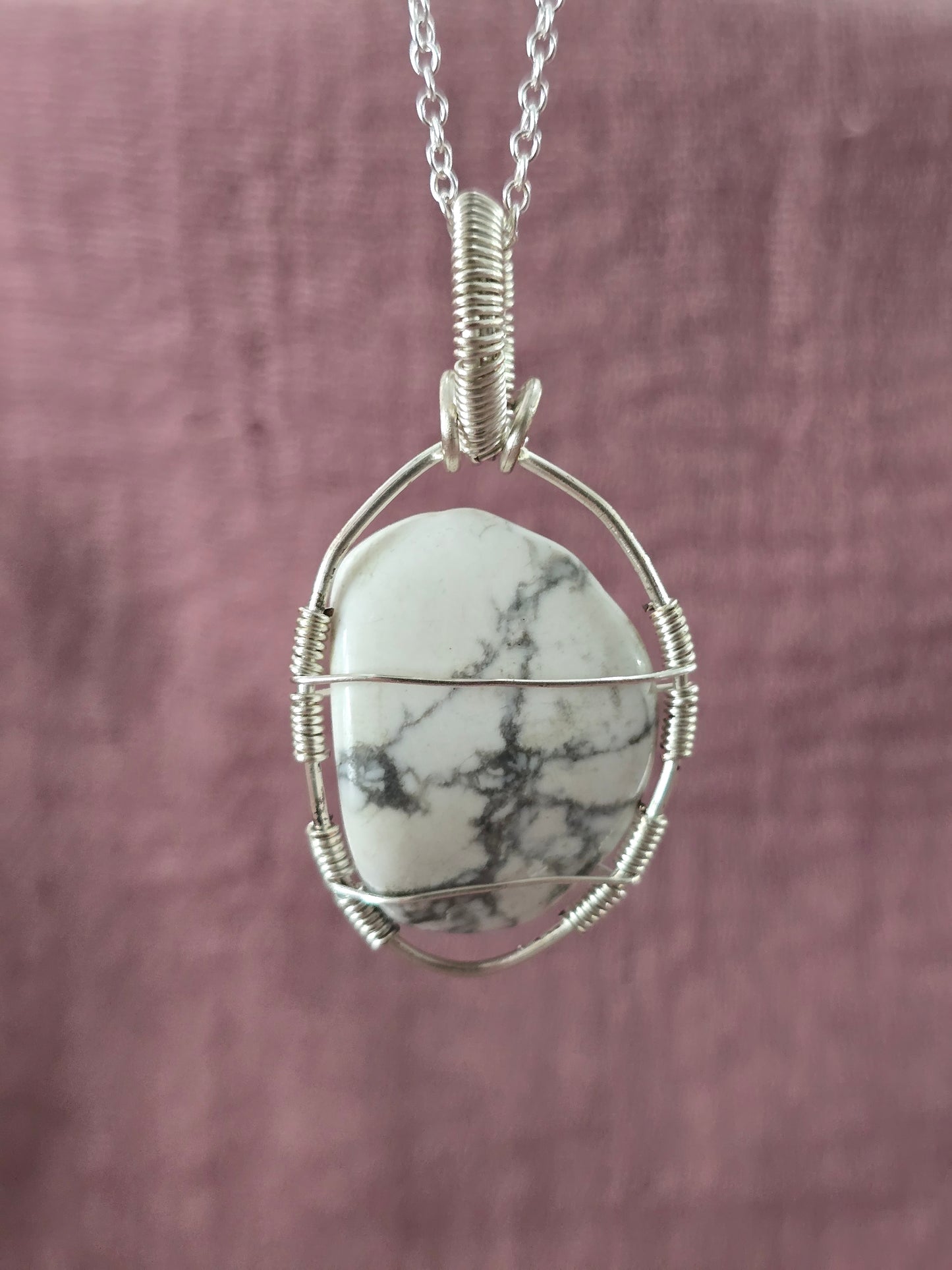 Howlite Stone Pendant