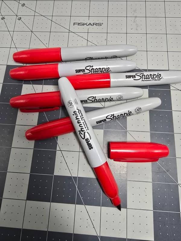 Red Super Sharpie