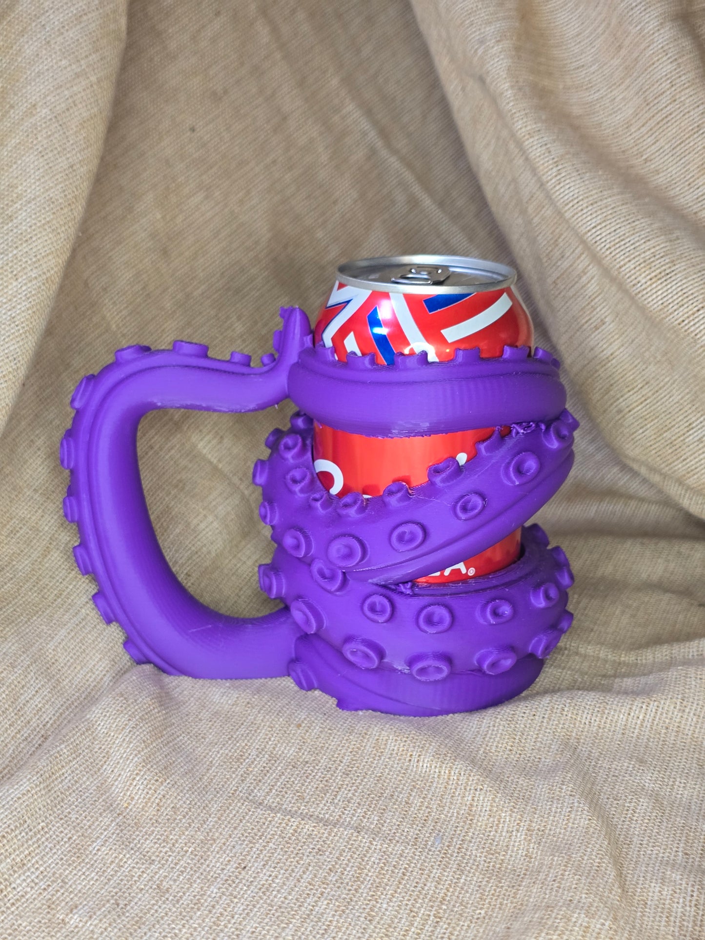 Octopus Cup Holder- purple