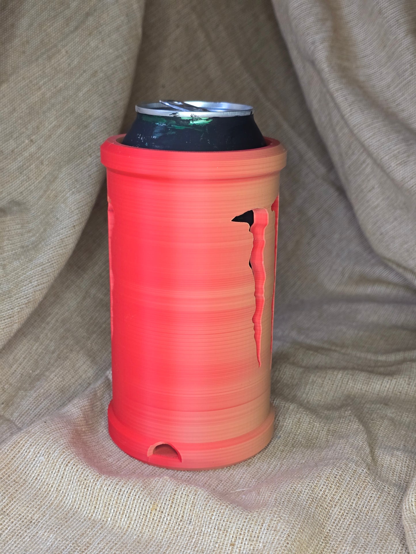 Drink Can Holder- yellow orange
