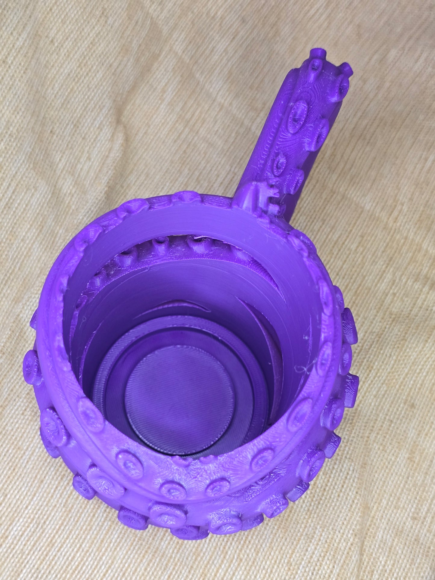Octopus Cup Holder- purple